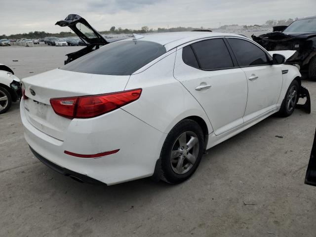 5XXGM4A75FG408846 - 2015 KIA OPTIMA LX WHITE photo 3