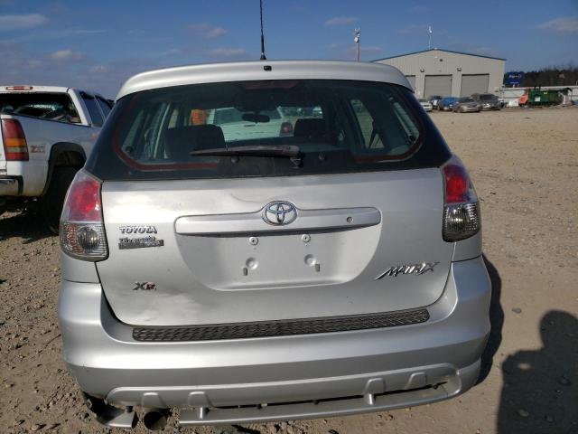 2T1KR32EX5C370328 - 2005 TOYOTA COROLLA MA XR SILVER photo 6