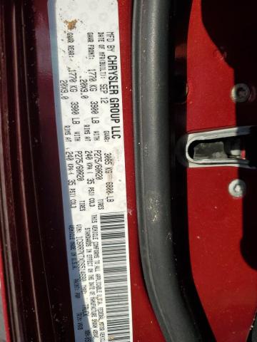 1C6RR7KTXDS514680 - 2013 RAM 1500 ST RED photo 12