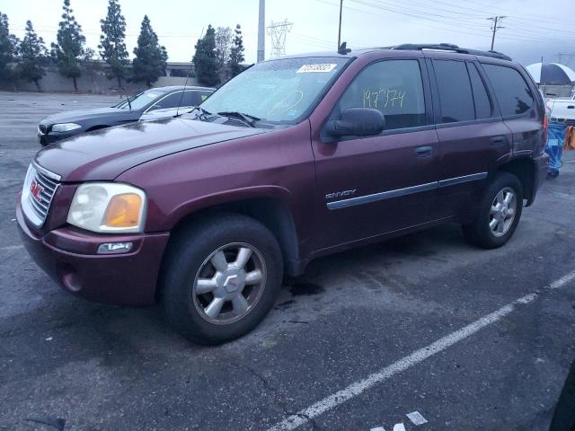 1GKDT13S262261062 - 2006 GMC ENVOY BURGUNDY photo 1