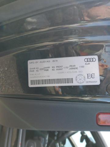 WAUR4AF53KA062748 - 2019 AUDI S5 TECHNIK PRESTIGE Qara foto 12