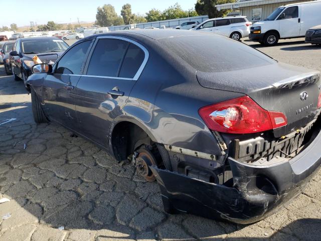 JNKBV61E77M729962 - 2007 INFINITI G35 GRAY photo 2