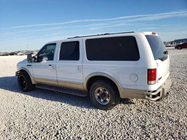 1FMNU42F3YEE50822 - 2000 FORD EXCURSION LIMITED WHITE photo 2