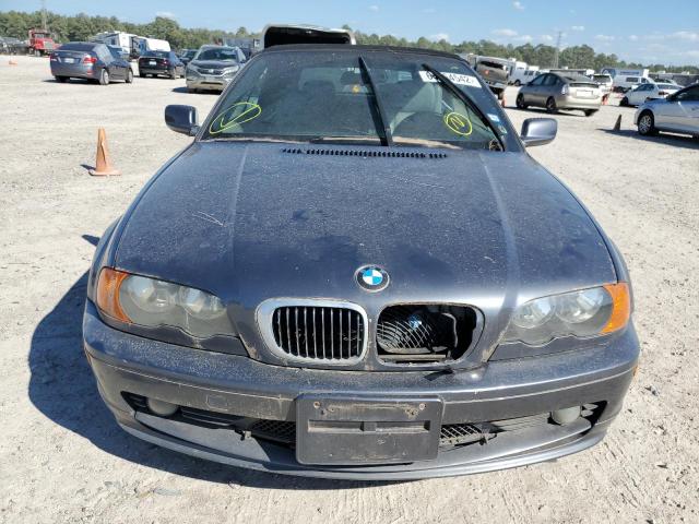 WBABS33413PG91344 - 2003 BMW 325 CI GRAY photo 9