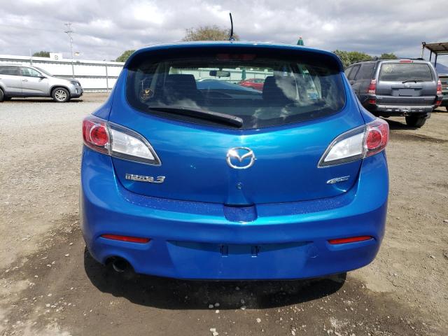 JM1BL1L89C1673195 - 2012 MAZDA 3 I BLUE photo 6