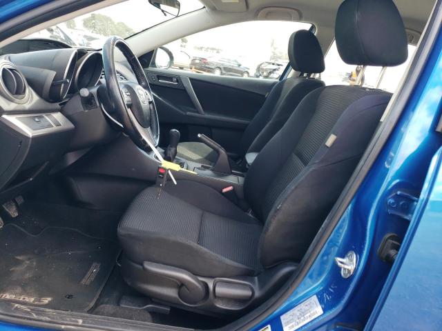 JM1BL1L89C1673195 - 2012 MAZDA 3 I BLUE photo 7