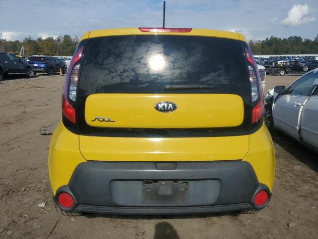 KNDJP3A51F7183906 - 2015 KIA SOUL + YELLOW photo 6