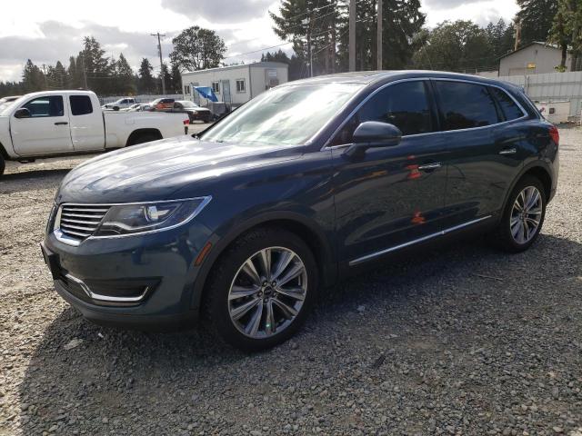 2LMTJ8LPXGBL68129 - 2016 LINCOLN MKX RESERVE Կապույտ լուսանկար 1