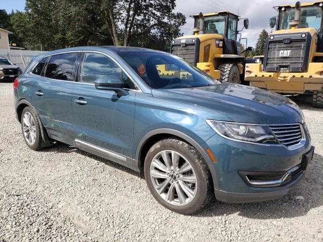 2LMTJ8LPXGBL68129 - 2016 LINCOLN MKX RESERVE Կապույտ լուսանկար 4