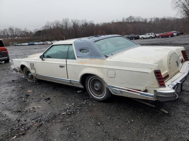 8Y89A924414 - 1978 LINCOLN CONTINENTL WHITE photo 2