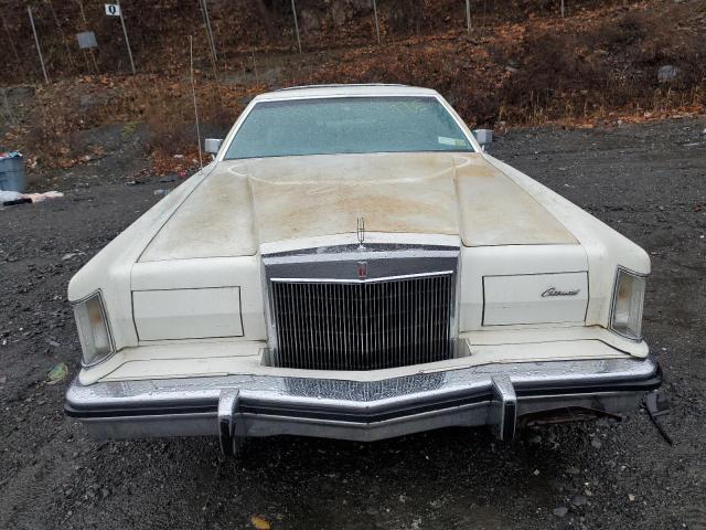 8Y89A924414 - 1978 LINCOLN CONTINENTL WHITE photo 5