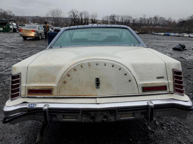 8Y89A924414 - 1978 LINCOLN CONTINENTL WHITE photo 6