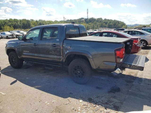 3TMAZ5CN8KM111782 - 2019 TOYOTA TACOMA DOUBLE CAB GRAY photo 2