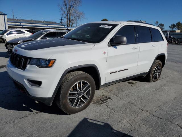 1C4RJFLG8MC756177 - 2021 JEEP GRAND CHER TRAILHAWK WHITE photo 1