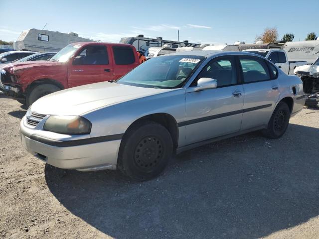 2G1WF52E749128254 - 2004 CHEVROLET IMPALA SILVER photo 1