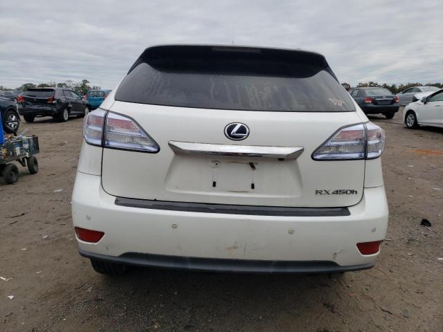 JTJBC1BA5B2418585 - 2011 LEXUS RX 450 WHITE photo 6