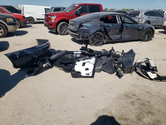 5YJSA1E51NF493955 - 2022 TESLA MODEL S ნაცრისფერი ფოტო 12