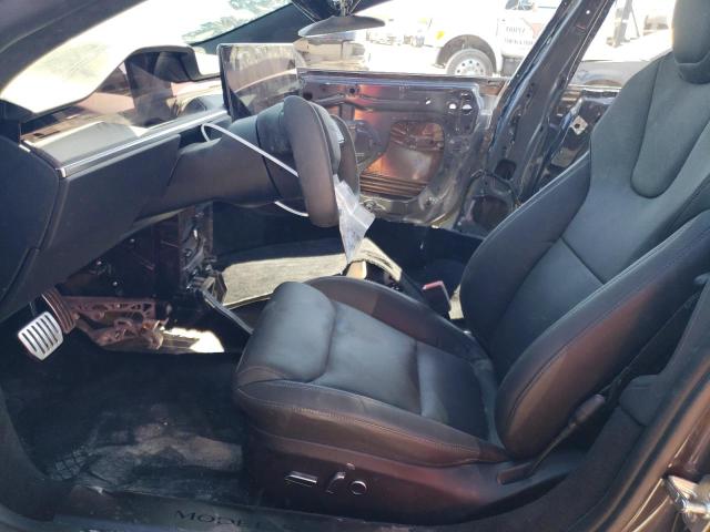 5YJSA1E51NF493955 - 2022 TESLA MODEL S ნაცრისფერი ფოტო 7