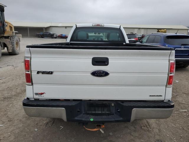 1FTVX1CF0DKD39763 - 2013 FORD F150 SUPER CAB WHITE photo 6