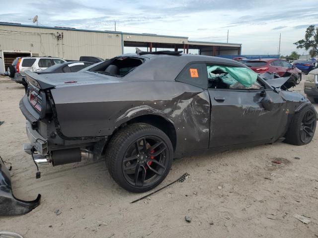 2C3CDZFJ4NH242402 - 2022 DODGE CHALLENGER R/T SCAT PACK GRAY photo 3
