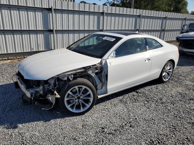 WAUCFAFR9DA029226 - 2013 AUDI A5 PREMIUM WHITE photo 1