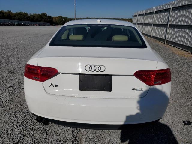 WAUCFAFR9DA029226 - 2013 AUDI A5 PREMIUM WHITE photo 6