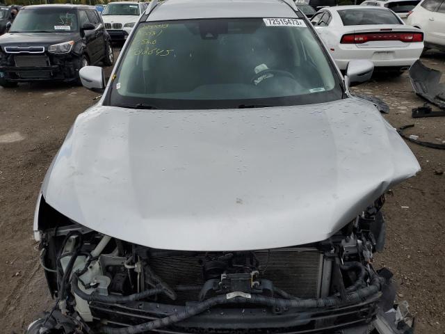 KNMAT2MT4KP502645 - 2019 NISSAN ROGUE S SILVER photo 11