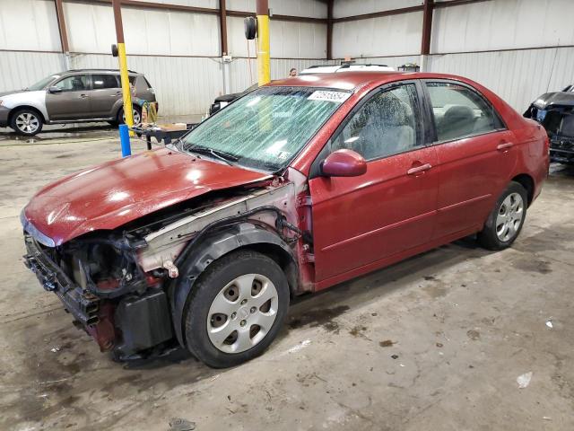 KNAFE222595647822 - 2009 KIA SPECTRA EX RED photo 1