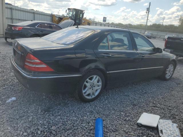 WDBNG70J23A316032 - 2003 MERCEDES-BENZ S 430 BLACK photo 3