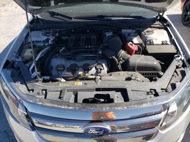 3FAHP0KC0BR232211 - 2011 FORD FUSION SPORT SILVER photo 11