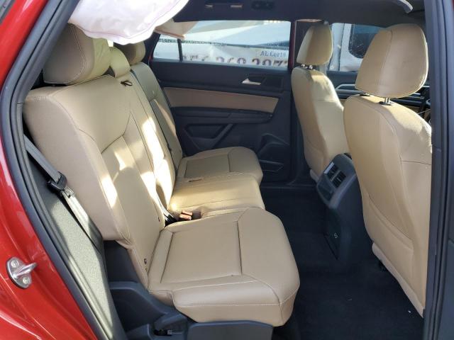 1V25E2CA6LC219456 - 2020 VOLKSWAGEN ATLAS CROS SE წითელი ფოტო 11