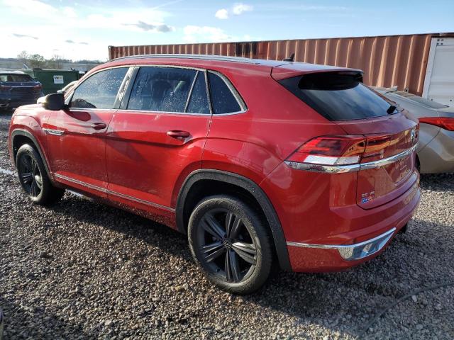 1V25E2CA6LC219456 - 2020 VOLKSWAGEN ATLAS CROS SE RED photo 2