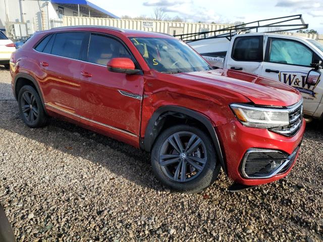 1V25E2CA6LC219456 - 2020 VOLKSWAGEN ATLAS CROS SE RED photo 4