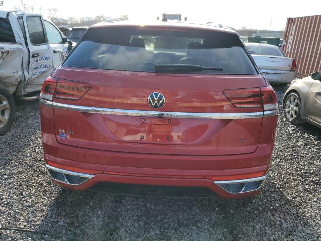 1V25E2CA6LC219456 - 2020 VOLKSWAGEN ATLAS CROS SE RED photo 6