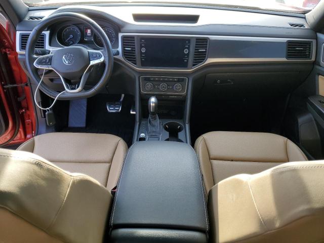 1V25E2CA6LC219456 - 2020 VOLKSWAGEN ATLAS CROS SE წითელი ფოტო 8