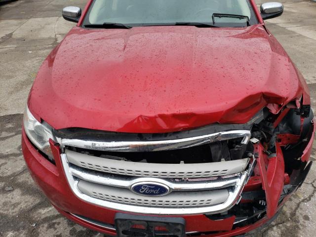 1FAHP2FWXAG160181 - 2010 FORD TAURUS LIMITED RED photo 11