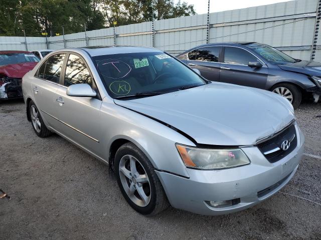 5NPEU46F68H386242 - 2008 HYUNDAI SONATA SE SILVER photo 4