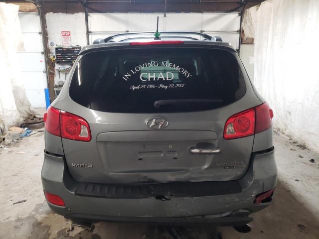 5NMSH73E19H323889 - 2009 HYUNDAI SANTA FE SE GRAY photo 6