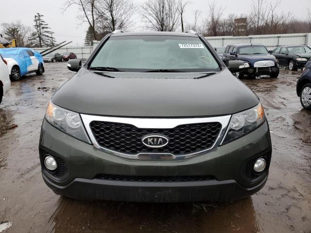 5XYKT3A65CG247453 - 2012 KIA SORENTO BASE GREEN photo 5