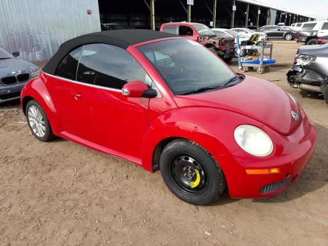 3VWRG31Y68M413670 - 2008 VOLKSWAGEN NEW BEETLE CONVERTIBLE SE RED photo 4