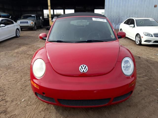 3VWRG31Y68M413670 - 2008 VOLKSWAGEN NEW BEETLE CONVERTIBLE SE RED photo 5