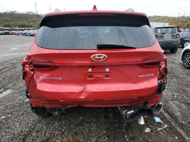 5NMS3DA19PH004816 - 2023 HYUNDAI SANTA FE SEL PREMIUM RED photo 6