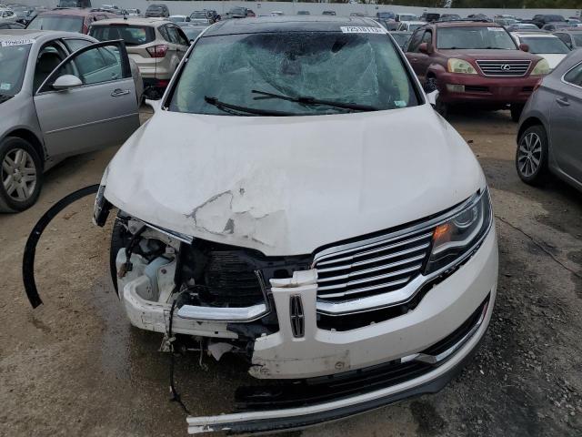 2LMPJ8LR6HBL39313 - 2017 LINCOLN MKX RESERVE WHITE photo 5