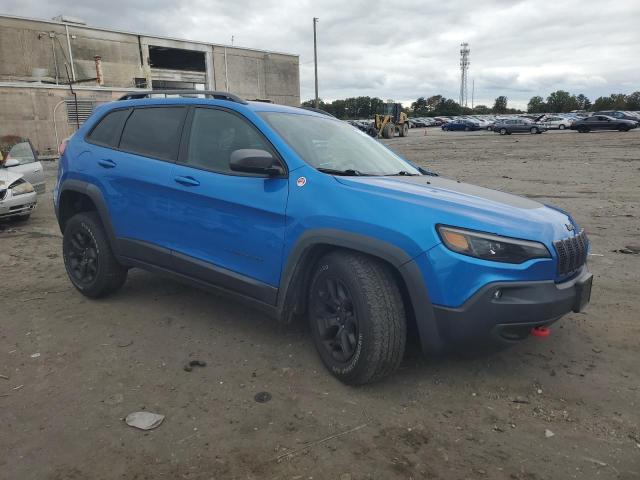 1C4PJMBN2KD249701 - 2019 JEEP CHEROKEE TRAILHAWK BLUE photo 4