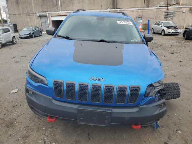 1C4PJMBN2KD249701 - 2019 JEEP CHEROKEE TRAILHAWK BLUE photo 5