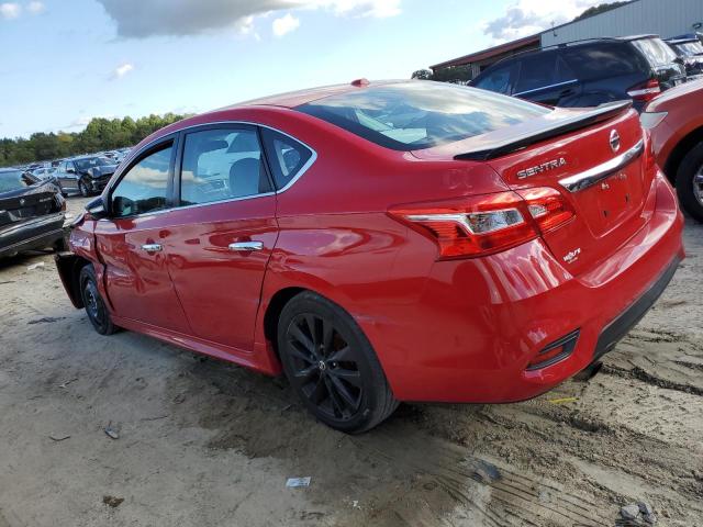 3N1AB7AP2HY307984 - 2017 NISSAN SENTRA S RED photo 2