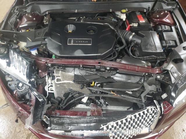 3LN6L5F9XJR605127 - 2018 LINCOLN MKZ RESERVE მუქწითელი ფოტო 11