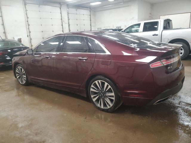 3LN6L5F9XJR605127 - 2018 LINCOLN MKZ RESERVE მუქწითელი ფოტო 2
