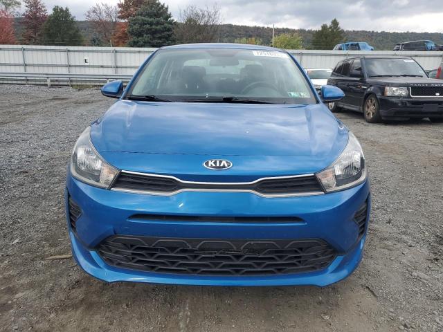 3KPA24AD9ME420103 - 2021 KIA RIO LX BLUE photo 5