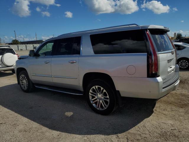 1GYS3GKJ4JR399307 - 2018 CADILLAC ESCALADE ESV SILVER photo 2